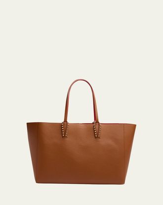 Christian Louboutin Cabata Soft Large Tote Bag in Grained Leather