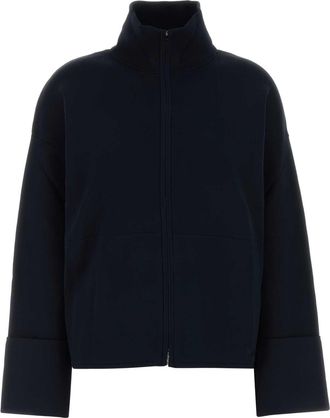 Max Mara Dark Blue Viscose Blend Formato Sweatshirt