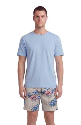 Lords of Harlech Exotic Floral Mens Lounge Short in Exotic Floral Neutral at Nordstrom, Size X-Large