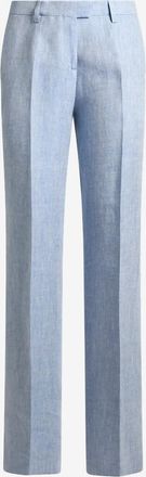 Etro Gerade Bundfaltenhose aus Leinen