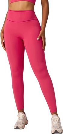 Fabletics The No-Seam PureLuxe TLC Legging in Berrylicious/lush Berry at Nordstrom, Size 4X-Large