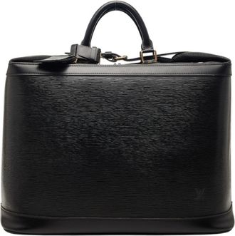 Louis Vuitton Black Leather Boston Bag (Pre-Owned)