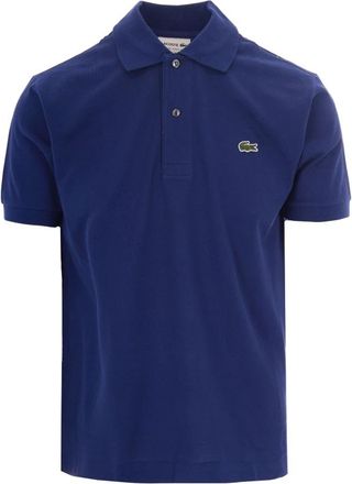Lacoste L.12.12 Origineel Poloshirt - Heren - Polos - Blauw - S - Katoen - Tops