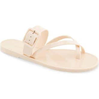 Splendid Sutton Jelly Sandal in Oat at Nordstrom, Size 10