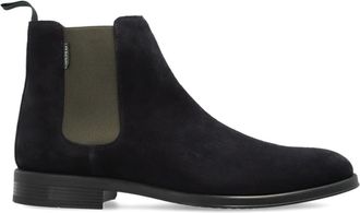 Paul Smith Schoenen, Heren, Zwart, 41 EU, Leer, Augustus Enkellaarsjes