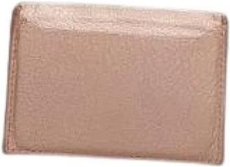 Miu Miu Pre-owned Leren Portemonnee - Dames - Vintage Accessoires - Roze - ONE Size - Leer - Vintage