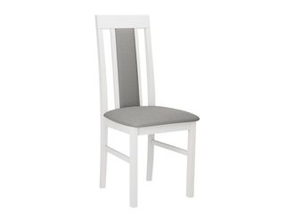 Mirjan24 Mobilier1 - Silla Victorville 165, Blanco, 96x43x40cm, Tapiz, De Madera, Madera, Muebles Ya Montados