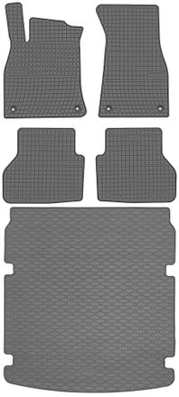 OEM Juego De Alfombrillas De Goma Para Coche Y Alfombrilla Para Maletero Para Audi A6 C8 Sed&aacute;n Desde Junio De 2018