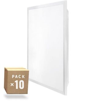 GreenIce Pack 10 Pannelli led 40W 4.400Lm 6000&ordm;K 60x60Cm Traliccio UGR19 40.000H [HO-PG-600x600-40W-CW-PK10]