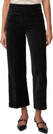 Paige Anessa High-Rise Trouser In Black