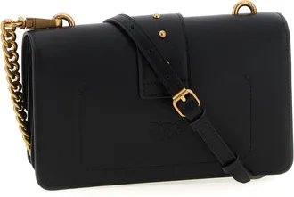 Pinko Love One Mini Crossbody Bag - Black