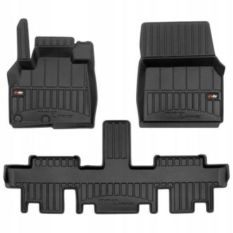 OEM Alfombras, Felpudos, Felpudos De Goma, Renault Espace 4 2002-2014, Canaleta 3d