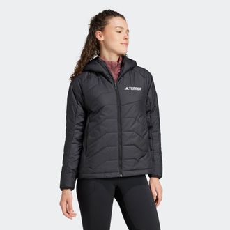 ADIDAS TERREX Outdoorjacke ADIDAS TERREX W MT INS HO JKT, Damen, Gr. XS, schwarz, Obermaterial: 100% Polyester, normal, Jacken Outdoorjacke