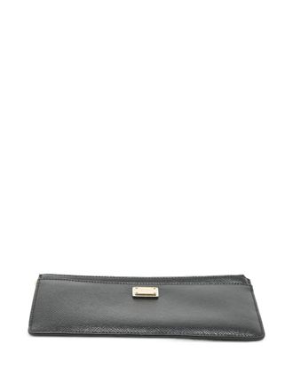 Dolce & Gabbana Portacarte con applicazione logo - Nero
