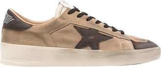 Golden Goose Low-Top Sneakers with Suede Upper and Leather Accents