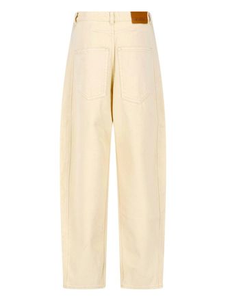 Isabel Marant Womens Jeans Cream Cotton