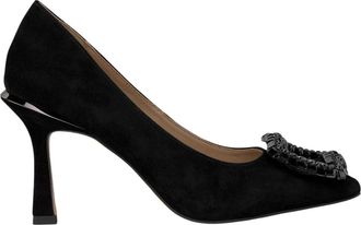 Alma En Pena Hoge hak schoen broche - Dames - Pumps - Zwart - 41 EU - Schoenen