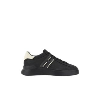 Hogan H580 H-Shaped Profile - Heren - Schoenen - Zwart - Maat: 41 EU Leer