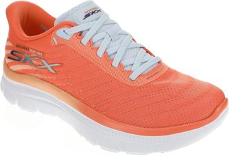 Skechers Sport Slip-ins: Summits Plus-Bright Burst Womens Sneaker, Orange, 4.5 UK