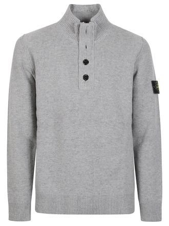 Stone Island RWS Ribbed Knit Virgin Wool-Blend Sweater