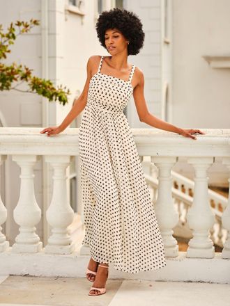 Fat Face FatFace Mischa Ivory Petite Prom Dress