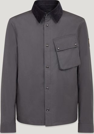 Belstaff Ground Jacket Mens Waxed Cotton Tornado Grey Size 2XL