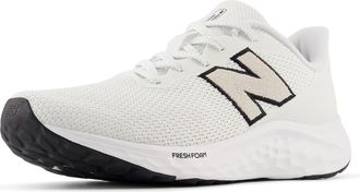 New Balance Mens Fresh Foam Arishi V4 Running Shoe, White/Reflection/Black, 10 UK