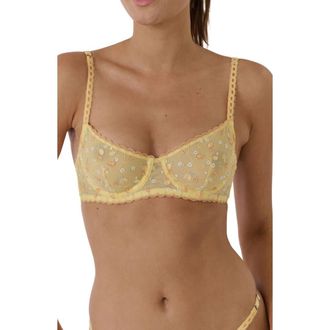 Kat The Label Lemonade Limoncello Underwire Bra at Nordstrom Rack, Size Xx-Small