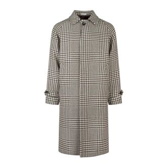 Breras Milano Single-Breasted Coats - - Coats - Uomo - Marrone - S
