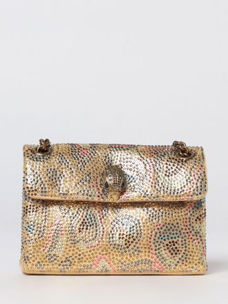 Kurt Geiger Borsa Kensington Mini Kurt Geiger London in pelle laminata con strass all over