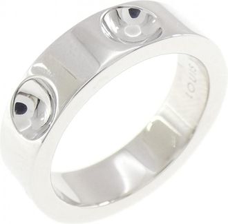 Louis Vuitton White Gold (18K) Band Ring (Pre-Owned)