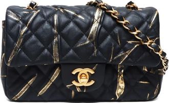 Chanel Borsa a spalla Classic Single Flap piccola anni 2020 - Nero