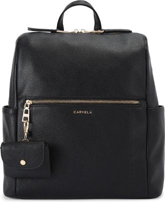 Carvela Womens Large Backpack - Black - One Size