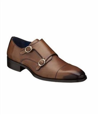 Mezlan Mens Vigolo Calfskin Shoes In Tan