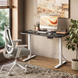 Vicco Escritorio Elevate, Blanco/antracita, 120 X 70 Cm 2 Motores, Vicco