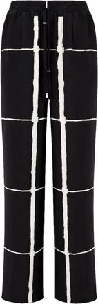Kiton Wijdvallende Broek - Dames - Wijde Broeken - Veelkleurig - XL - Broeken