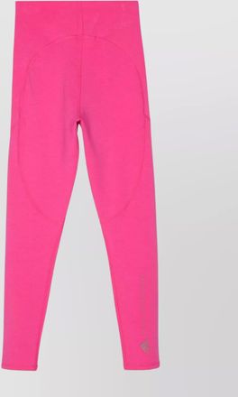 adidas by Stella McCartney high-waisted yoga leggings exposed-seam detailing