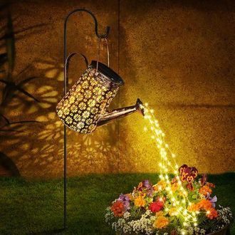 OEM Sistema De Riego Solar Con Luces, Decoraci&oacute;n Solar Impermeable Para Jard&iacute;n Exterior, Grandes Faroles Colgantes, Decoraciones Paisaj&iacute;sticas Para El Jar