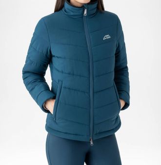 Equiline Ertys Eco-Duvet Padded Jacket In Legion Blue