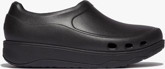 FitFlop Womens FitFlop WORK HIGH-PERFORMACE Womens Clogs All Black - Size: 4