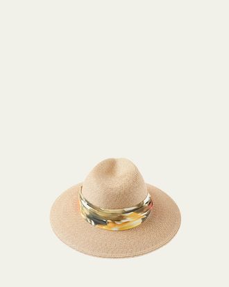 Eugenia Kim Courtney Woven Paper Fedora