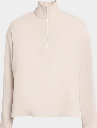 Frame Denim Men & apos;s Wool Quarter-Zip Sweater