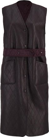 Fendi Gilet reversibile - Marrone