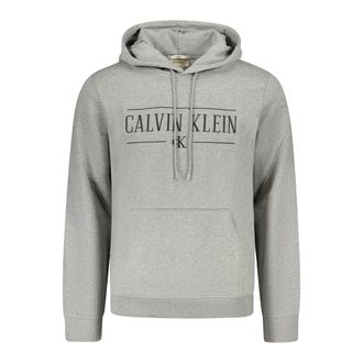 Calvin Klein Gray Cotton Mens Sweatshirt