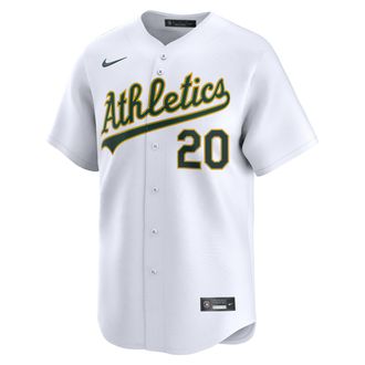 Nike Zack Gelof Athletics Nike Mens Dri-FIT ADV MLB Limited Jersey in White | LM25FZHOFZ9-DXJ