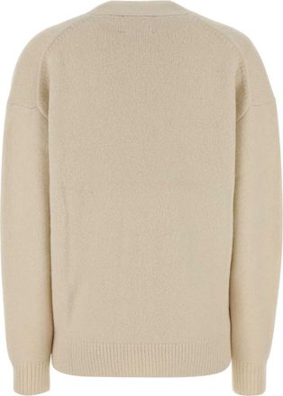 Isabel Marant Womens Cardigan Beige Baby Alpaga Polyamide