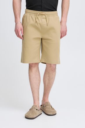 Blend Shorts BLEND BHMARCO REG PULL ON SHORTS, Herren, Gr. XXL, N-Gr, cornstalk, Web, Obermaterial: 98% Baumwolle, 2% Elasthan, unifarben, regular fit, Hose