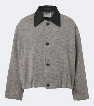 STUDIO NICHOLSON Howth wool and cotton-blend twill jacket