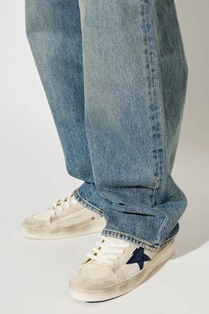 Golden Goose Stardan Sports Shoes, Mens, Cream