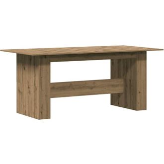 vidaXL Vidaxl - Mesa De Comedor Madera Ingenier&iacute;a Roble Artisan 180x90x76 Cm